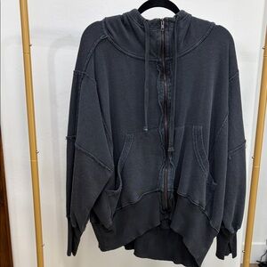 Free People Camden Zip Up Hoodie